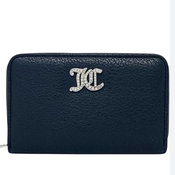 🖤🖤NWT-JUICY COUTURE LIQUORICE “NO RULES EVERYTHING” MULTI COMPARTMENT BIFOLD🖤🖤 - Picture 1 of 16